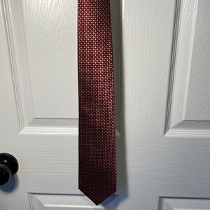 Black red and yellow tie